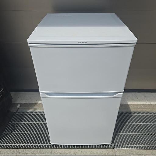 美品 アイリスオーヤマ冷蔵庫 90L 2ドア IRR-A09TW 2019年製