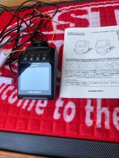 コムテック　全天周　ドラレコ