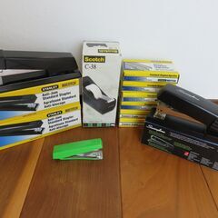 【未使用】大型ステープラー３セット＋おまけ【ばら売可】