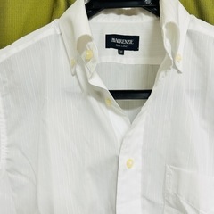 【8/21(水)まで】【ワイシャツ】マッキンゼー MACKENZIE シャツ 半袖　メンズ おしゃれ 未使用に近いの画像