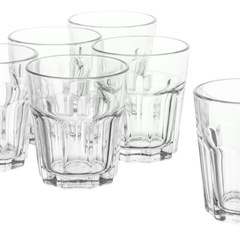 【未使用】IKEA イケア　POKAL ポカール グラス, クリアガラス, 27 clの画像