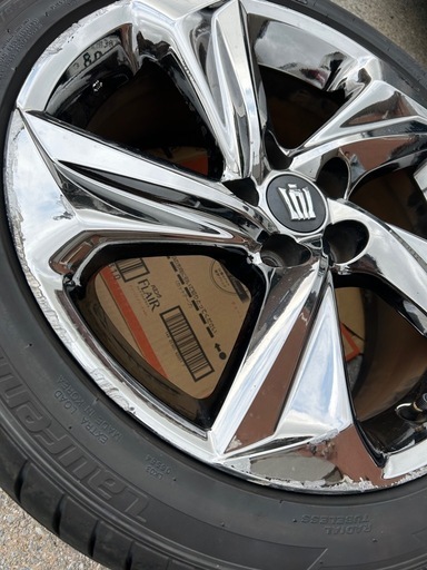 220クラウン前期　純正ホイール