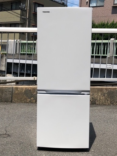 (ジM-74)SALE‼️¥22,000(税込) TOSHIBA ノンフロン冷凍冷蔵庫 GR-T15BS(W)2022年製