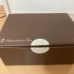 アフタヌーンティー　耐熱ガラス　ペアマグカップ