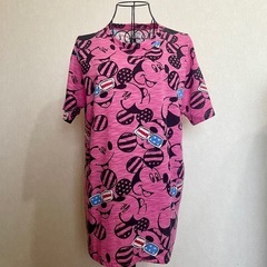 【ゆったりサイズ】ミッキーTシャツ【古着】
