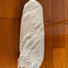 昔懐かしいレース日傘（収納カバー付き）