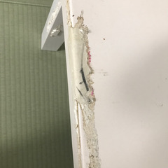 白テーブル　テープ汚れあり。の画像