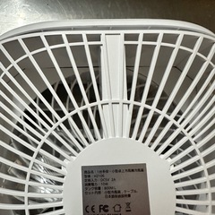 】 冷風機 小型 強力 卓上クーラー LEDライト USB給電式 の画像