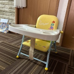 ベビーチェアー　ロータイプの画像