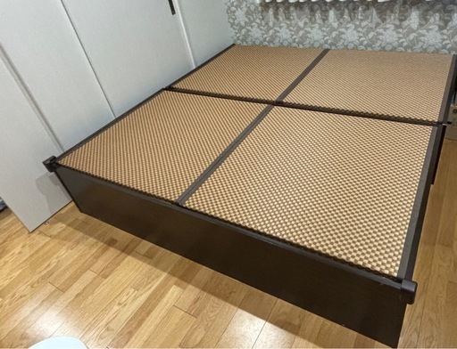 【値下げしました！】畳ベッド　小上がり収納　　美草