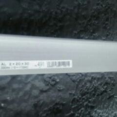 値下げしました。　　　アルミアングル　２種類　６本セット　１２本の画像