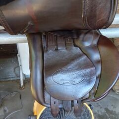 乗馬　馬術／総合鞍　HARRISONBROWN16.5インチの画像