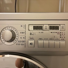 譲ります！LG ドラム式洗濯乾燥機　5.2kgの画像