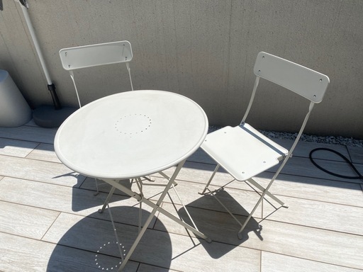IKEA ガーデンテーブル\u0026チェア2脚　セット　屋外　テラス（sundso スンドソー  シリーズ）