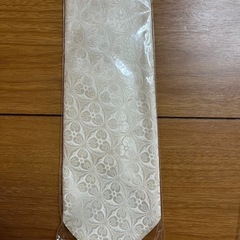 差し上げます！慶事用ネクタイ２本　ホワイトの画像