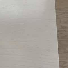 ホワイトウォッシュ　ローテーブルの画像