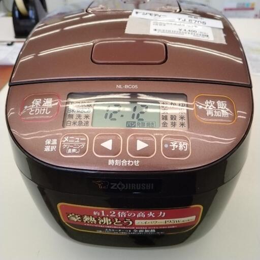 ZOJIRUSHI 炊飯器 19年製 3合炊き TJ6705