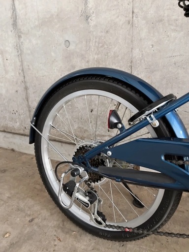 cyma compact ライト付 折りたたみ自転車 20インチ 外装6段変速