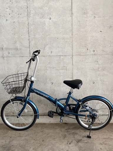 cyma compact ライト付 折りたたみ自転車 20インチ 外装6段変速