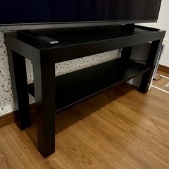 IKEA テレビ台　LUCK 黒の画像