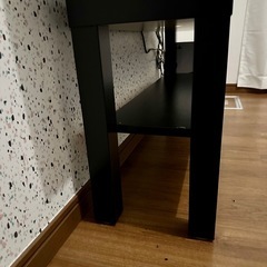IKEA テレビ台　LUCK 黒の画像