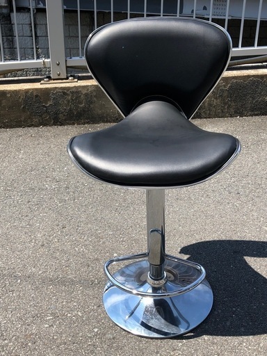 (ジM-79)SALE‼️　¥1100(税込み)　家具 昇降式1人用チェア 　ハイチェア　カウンターチェア　イス　椅子