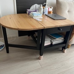 IKEA畳むテーブルの画像