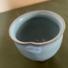 青磁器　陶器　湯呑みの画像