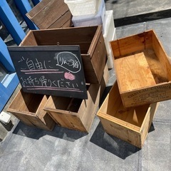 ＼ありがとうございました／◆DIYに！りんご箱◆
