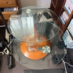 可動式ガラステーブル