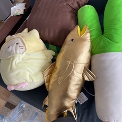 お話中　月末処分予定⭐️ぬいぐるみ ネギ 金マグロ ネコ