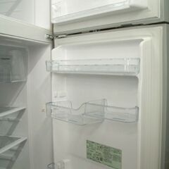 ② 冷蔵庫 203L 2016年製 日立 2ドア R-20FA シルバー 200Lクラス