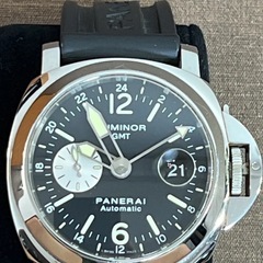 パネライ PANERAI PAM00088 ルミノール GMT デイト スモールセコンド 自動巻き メンズ 箱付きの画像