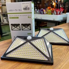 【愛品館八千代店】未使用品　電池不要　LEDソーラーセンサーライ...