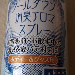 （新品未使用 ）犬用 クールダウン 消臭 アロマスプレーの画像