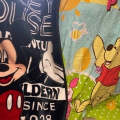 ディズニー　ジュニアケット　ハーフ毛布