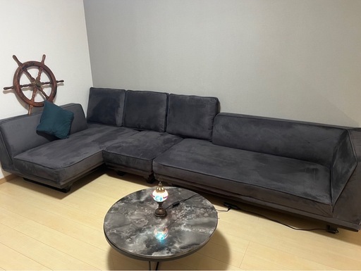 L字ソファ　テーブルセット