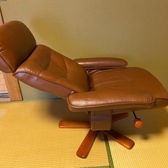 1人用リクライニングソファーですの画像