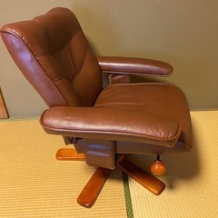 1人用リクライニングソファーですの画像