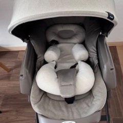 ネムリラ オートスウィングBEDi おやすみドーム EG ヘーゼルベージュ ハイチェアの画像