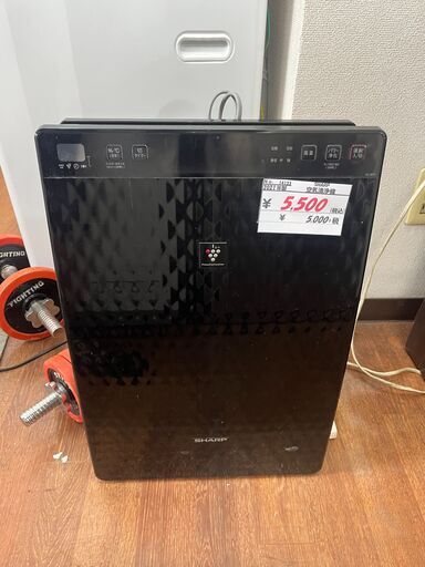リサイクルショップどりーむ天保山店　No14133　空気清浄機　SHARP　2021年製　高年式　黒色