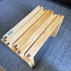 木製　本棚　ブックスタンド　伸縮可能の画像