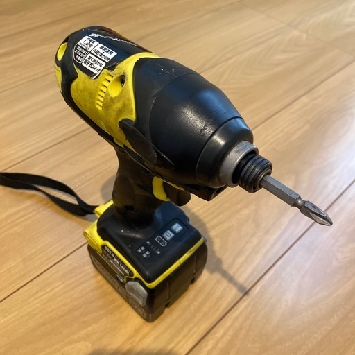 値下げ　日立工機のインパクトドライバー14.4V