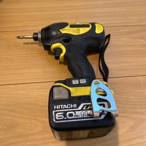 値下げ　日立工機のインパクトドライバー14.4V