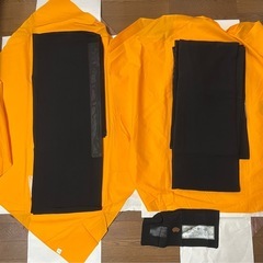 草木染め袷と絽の喪服2着と小物セットの画像
