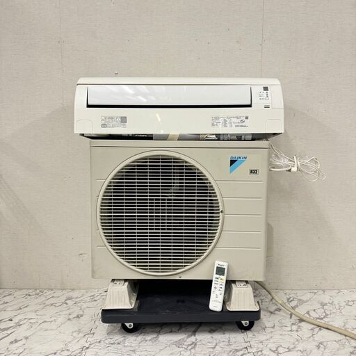 19293  DAIKIN ルームエアコン　100V　Eシリーズ 2018年製 6畳 ◆大阪市内・東大阪市他 6,000円以上ご購入で無料配達いたします！◆ ※京都・高槻・枚方方面◆神戸・西宮・尼崎方面◆生駒方面、大阪南部方面　それぞれ条件付き無料配送あり！