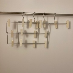 無印良品　ハンガー（ズボン用）