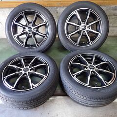 【お取引終了！】★中古BS155/65R14NEXTRY＆新品ア...