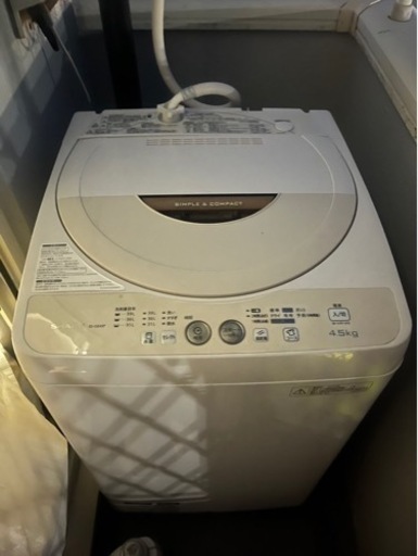 【取引中】　家電 生活家電 洗濯機