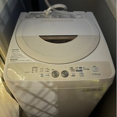 【取引中】　家電 生活家電 洗濯機